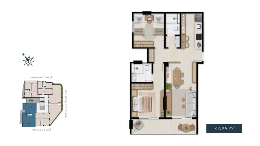 Apartamento 1104