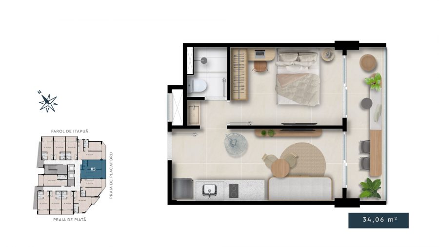 Quarto & sala · Coluna 5