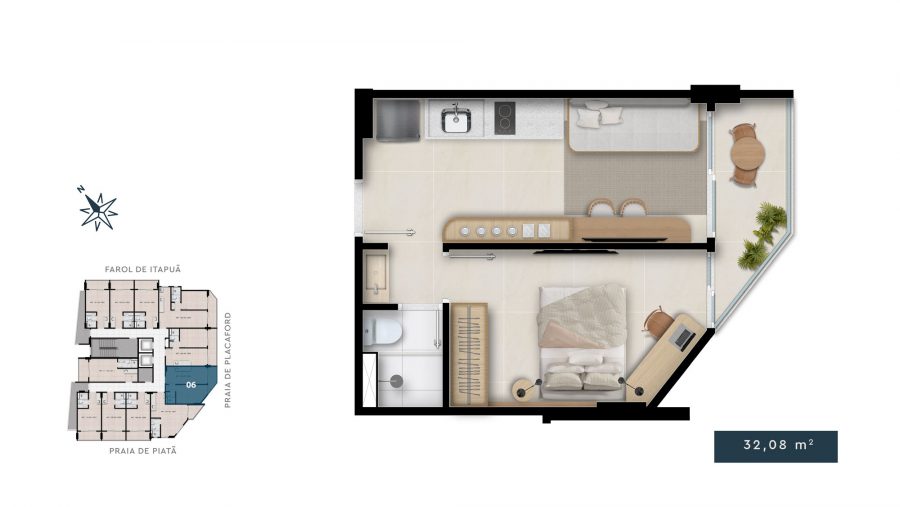 Quarto & sala · Coluna 6